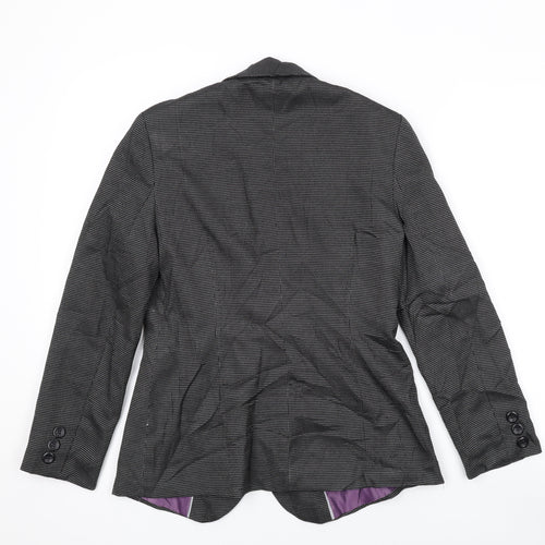NEXT Womens Black Jacket Blazer Size 8 Button