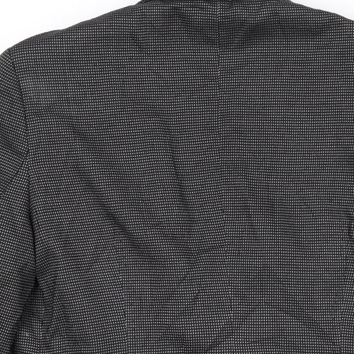NEXT Womens Black Jacket Blazer Size 8 Button