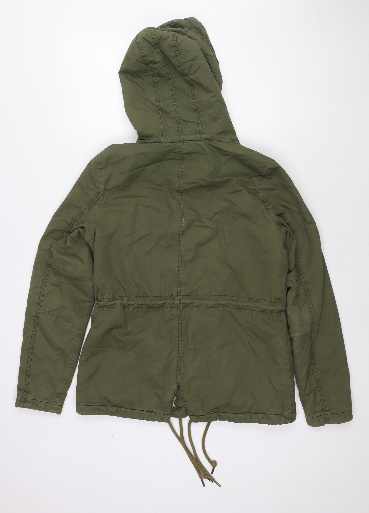 Clockhouse Womens Green Jacket Size 10 Zip