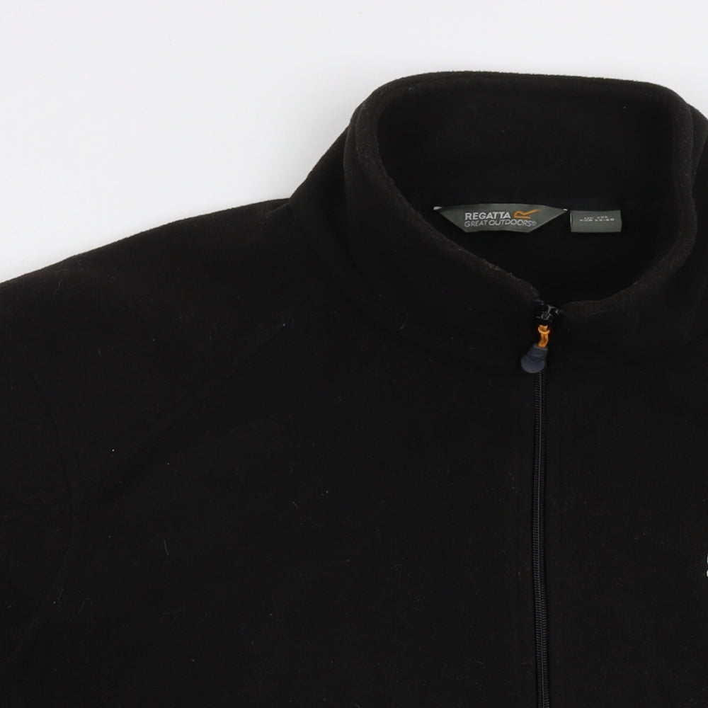 Regatta Mens Black Jacket Size 2XL Zip