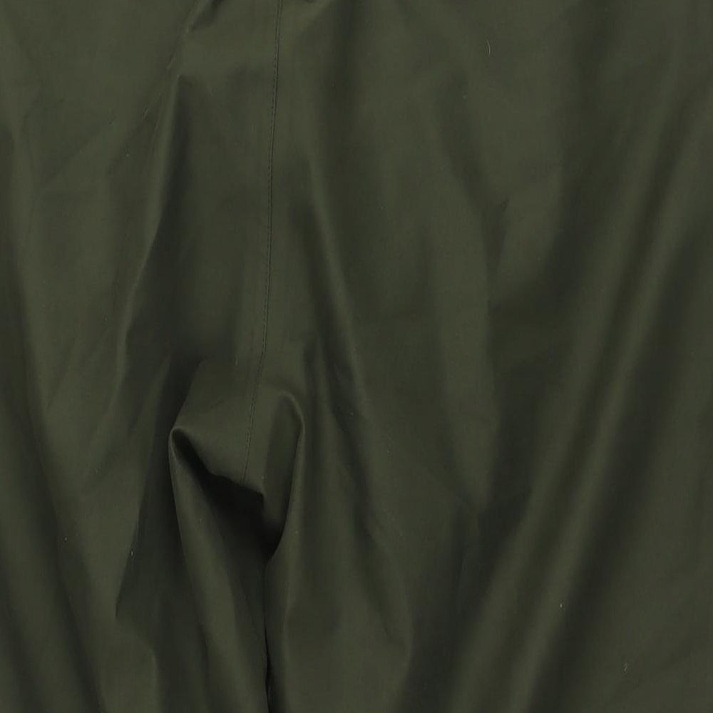 Schoffel Mens Green Polyester Cargo Shorts Size 38 in Regular Zip