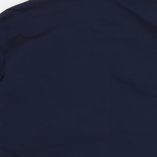 Marks and Spencer Mens Blue Bomber Jacket Jacket Size M Zip