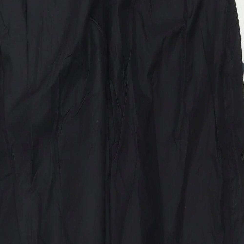 Berghaus Mens Black Nylon Rain Trousers Trousers Size M L31 in Regular Drawstring