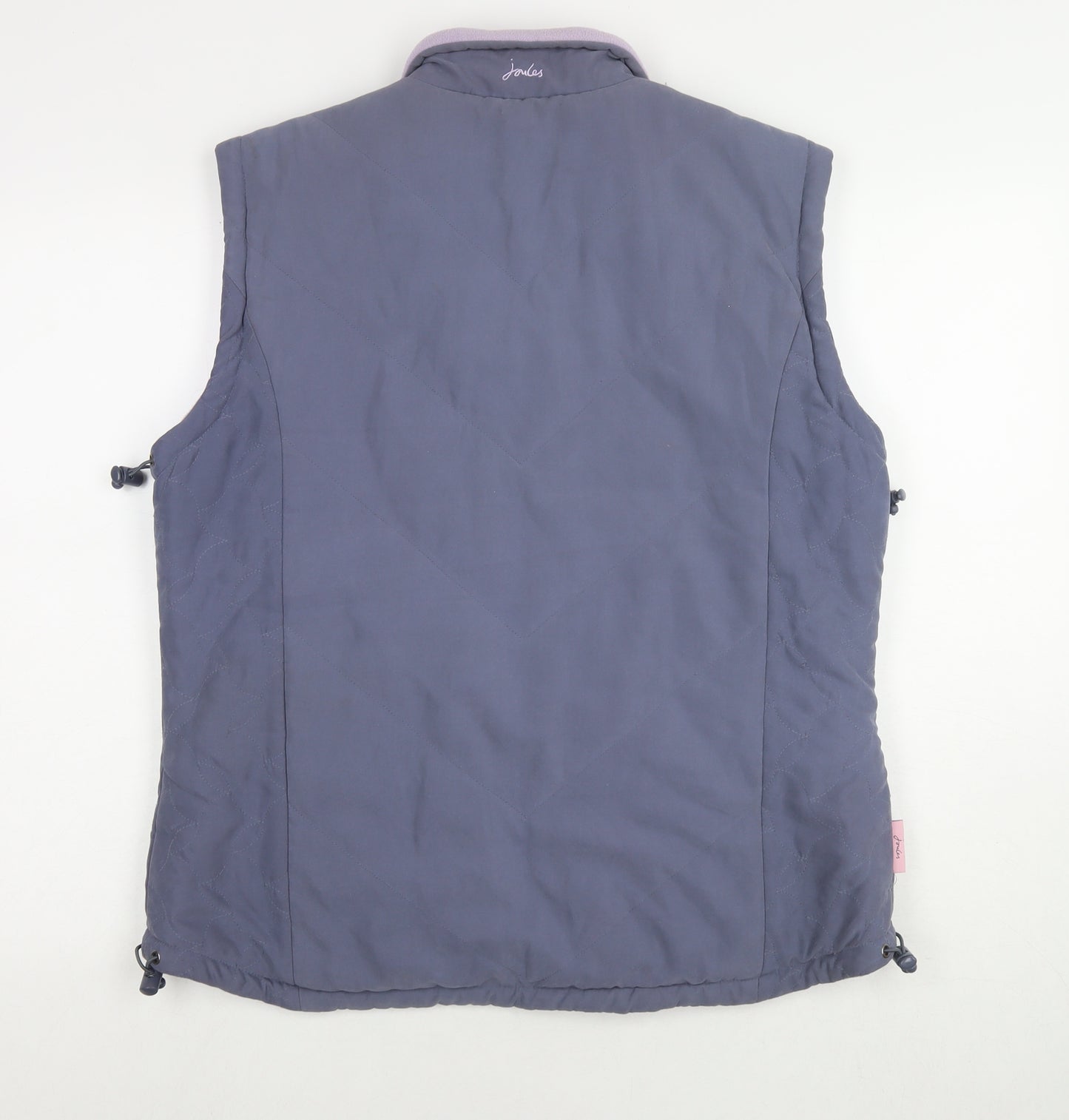 Joules Womens Purple Gilet Jacket Size 16 Zip