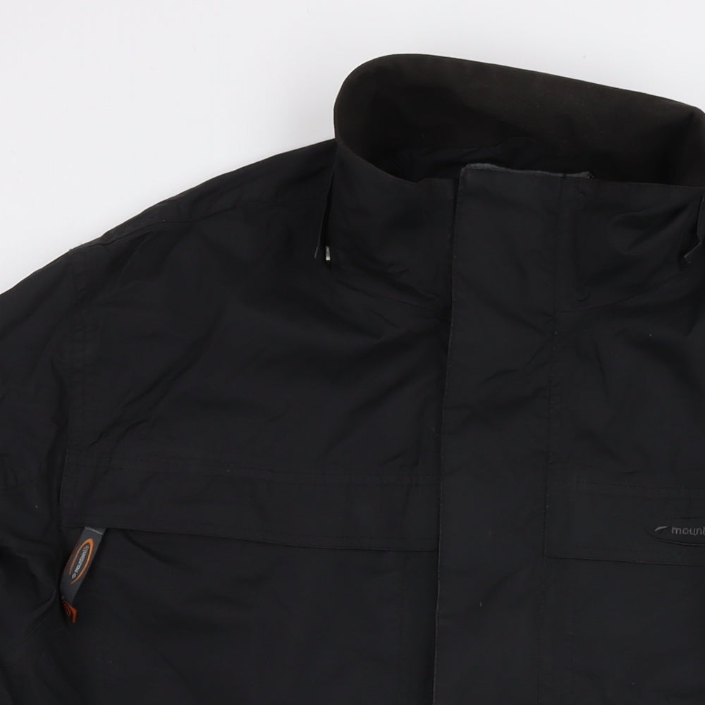 Mountain Life Mens Black Jacket Size M Zip