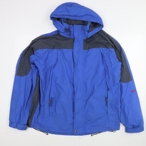 Celsius Womens Blue Jacket Size L Zip