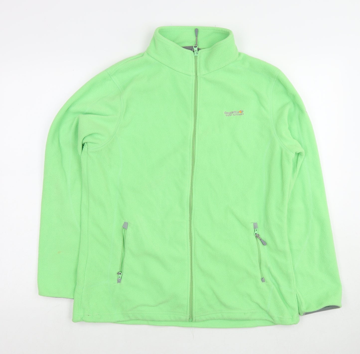 Regatta Womens Green Jacket Size 16 Zip