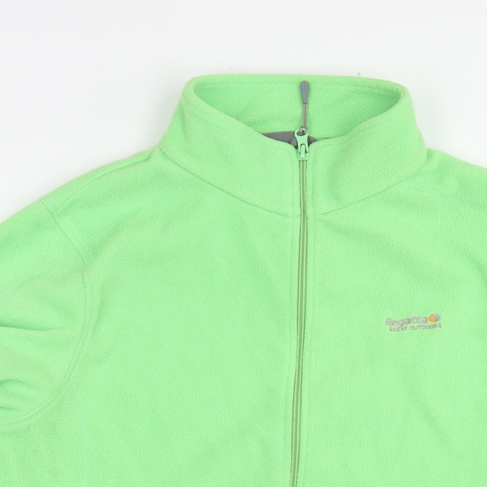 Regatta Womens Green Jacket Size 16 Zip