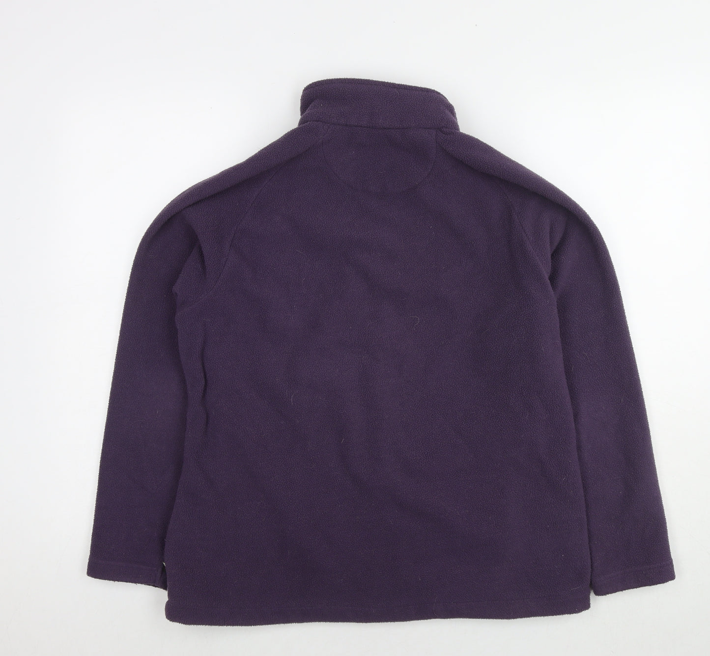 Fat Face Womens Purple Jacket Size 14 Zip
