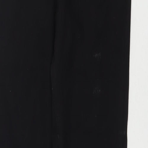 Denim & Co. Womens Black Cotton Skinny Jeans Size 14 L28 in Regular Zip
