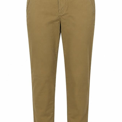 H&M Womens Brown Cotton Straight Jeans Size 8 L31 in Regular Zip
