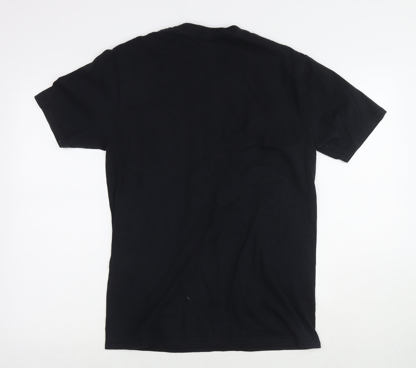 Mean Girls Womens Black Cotton Basic T-Shirt Size M Round Neck - On Wednesday We Wear Black