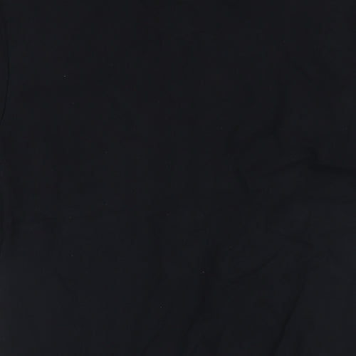 Mean Girls Womens Black Cotton Basic T-Shirt Size M Round Neck - On Wednesday We Wear Black