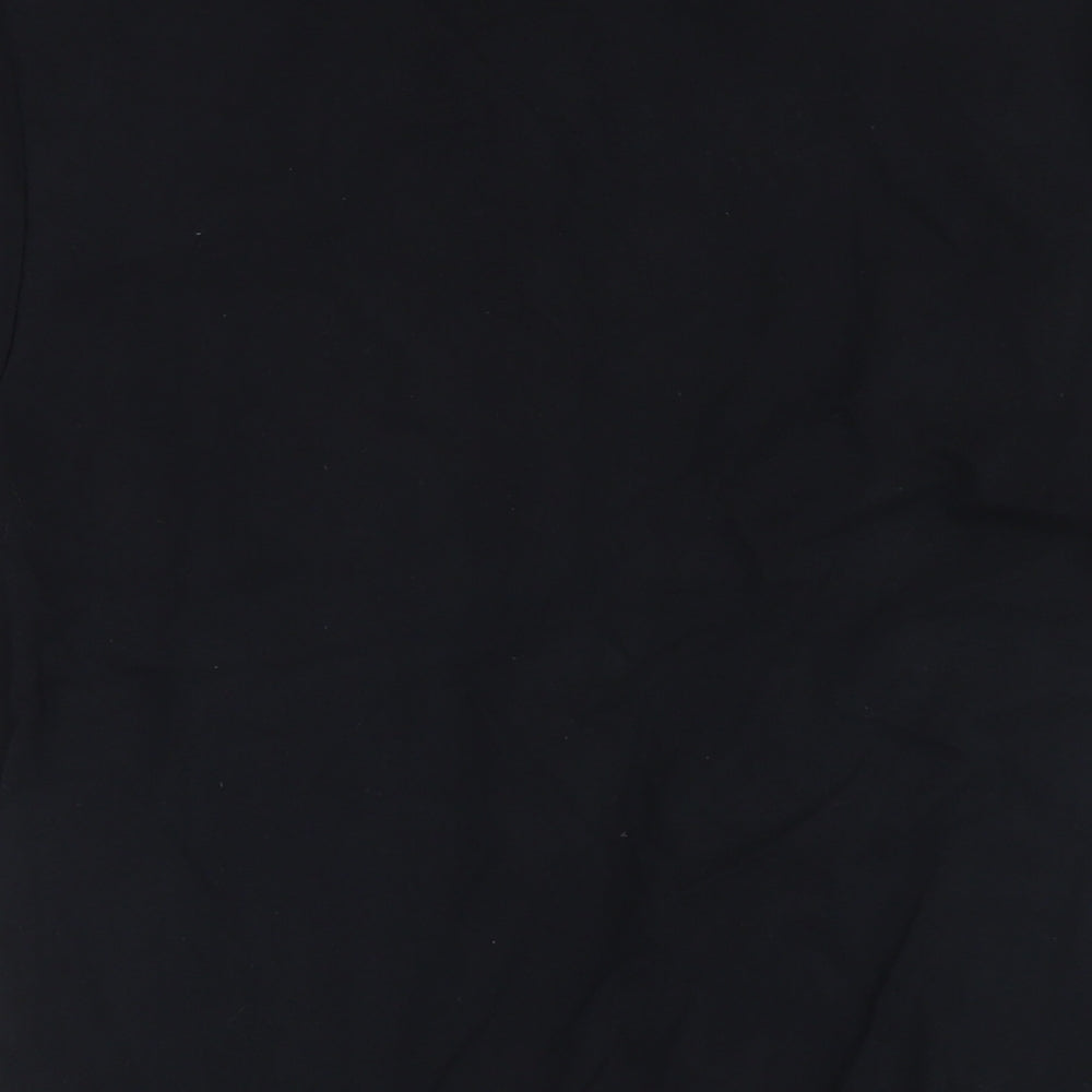 Mean Girls Womens Black Cotton Basic T-Shirt Size M Round Neck - On Wednesday We Wear Black