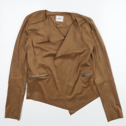 Pimkie Womens Brown Jacket Size S