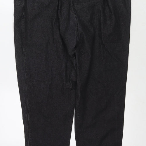 Newfashion Womens Black Cotton Jegging Jeans Size 26 in L26 in Regular
