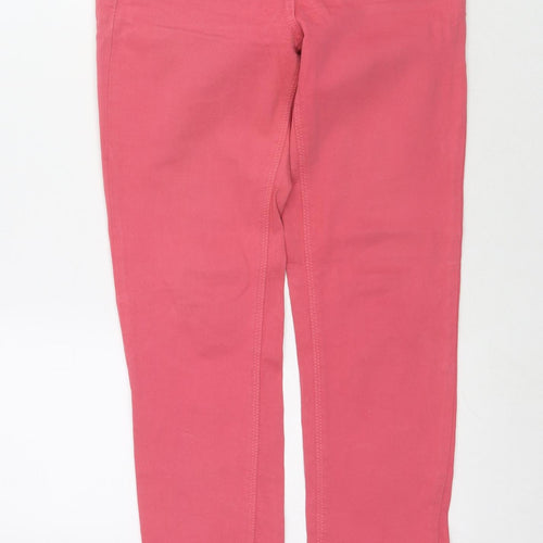 River Island Womens Pink Cotton Skinny Jeans Size 6 L30 in Regular Zip