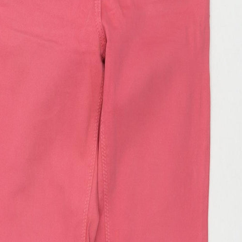 River Island Womens Pink Cotton Skinny Jeans Size 6 L30 in Regular Zip