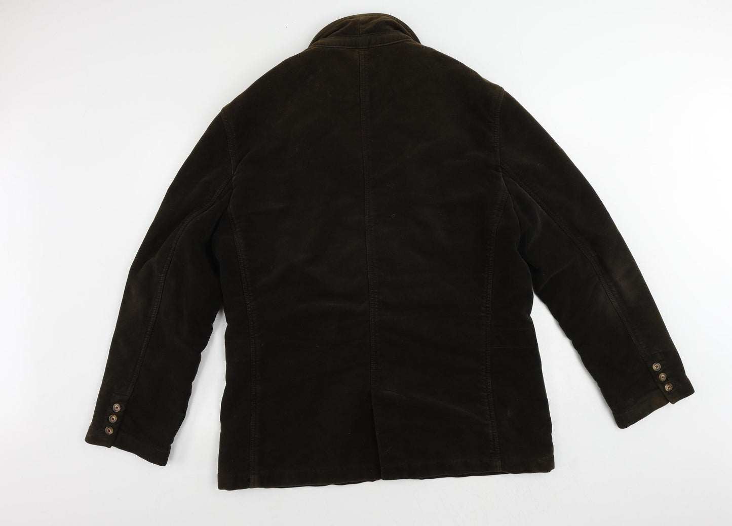 Boden Mens Brown Jacket Blazer Size 44 Button - Vintage