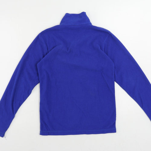 Gelert Boys Blue Polyester Pullover Sweatshirt Size 11-12 Years Zip - Logo