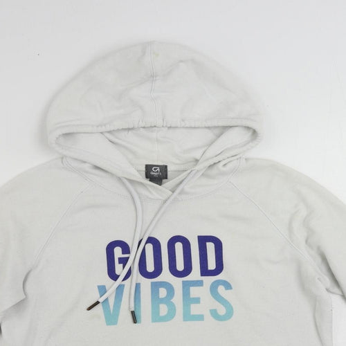 Gap Womens Grey Cotton Pullover Hoodie Size M Pullover - Vintage