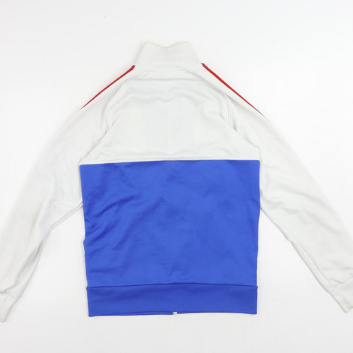 adidas Mens Blue Polyester Full Zip Sweatshirt Size S - Team GB