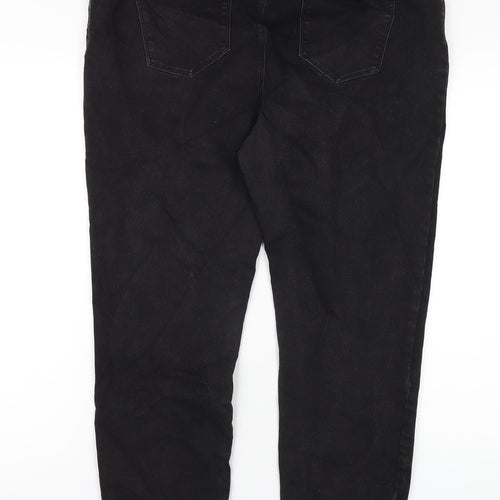 George Womens Black Cotton Jegging Jeans Size 20 L27 in Regular