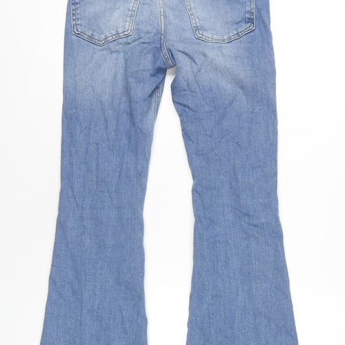 BDG Womens Blue Cotton Bootcut Jeans Size 27 in L32 in Regular Zip