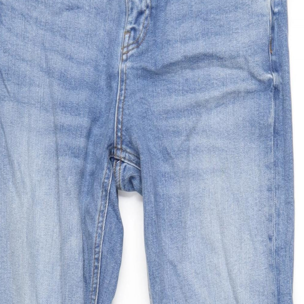 BDG Womens Blue Cotton Bootcut Jeans Size 27 in L32 in Regular Zip