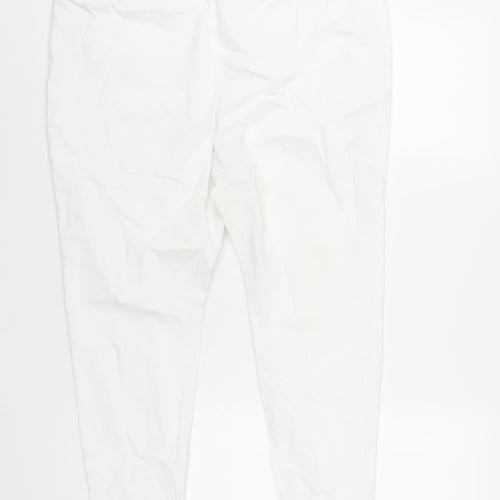 Matalan Womens White Cotton Jegging Jeans Size 18 L28 in Regular