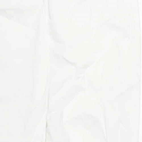 Matalan Womens White Cotton Jegging Jeans Size 18 L28 in Regular