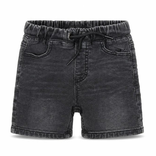 Next Boys Black Cotton Bermuda Shorts Size 2 Years Regular Drawstring