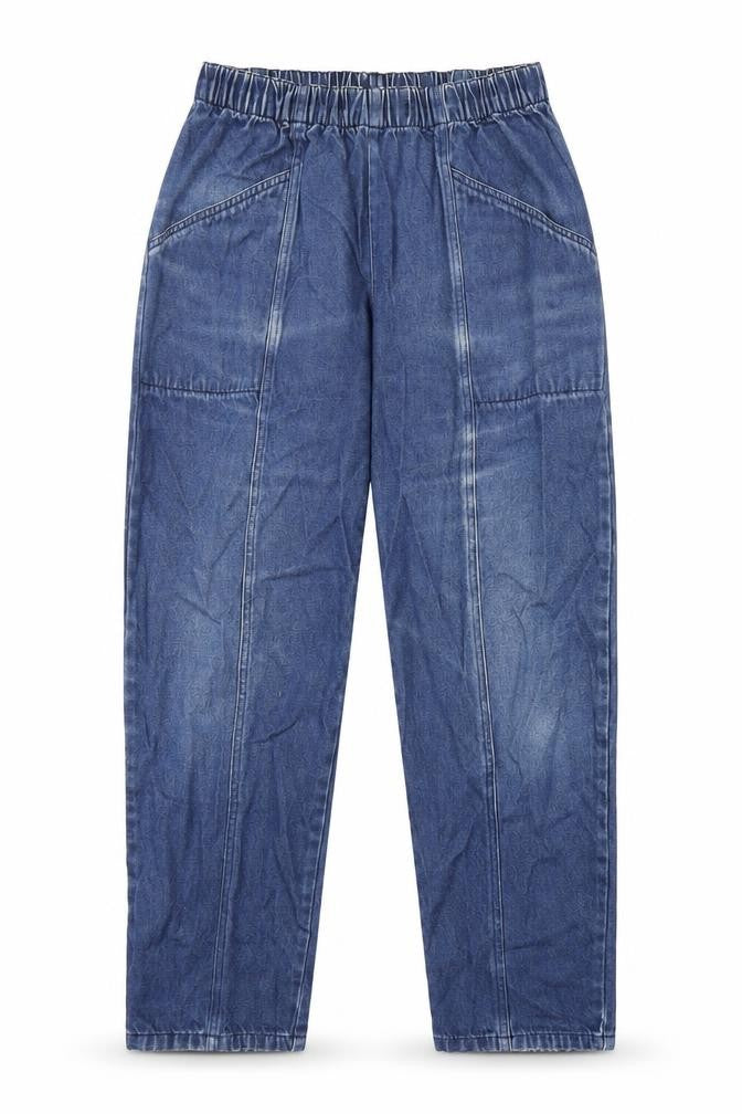 Classic Womens Blue Cotton Straight Jeans Size 16 L27 in Regular