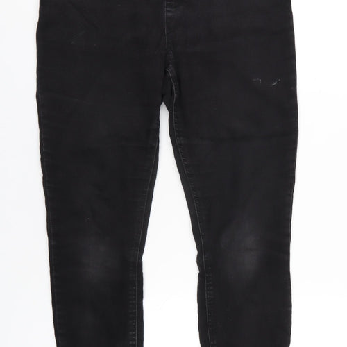 Soon Womens Black Cotton Jegging Jeans Size 12 L30 in Regular