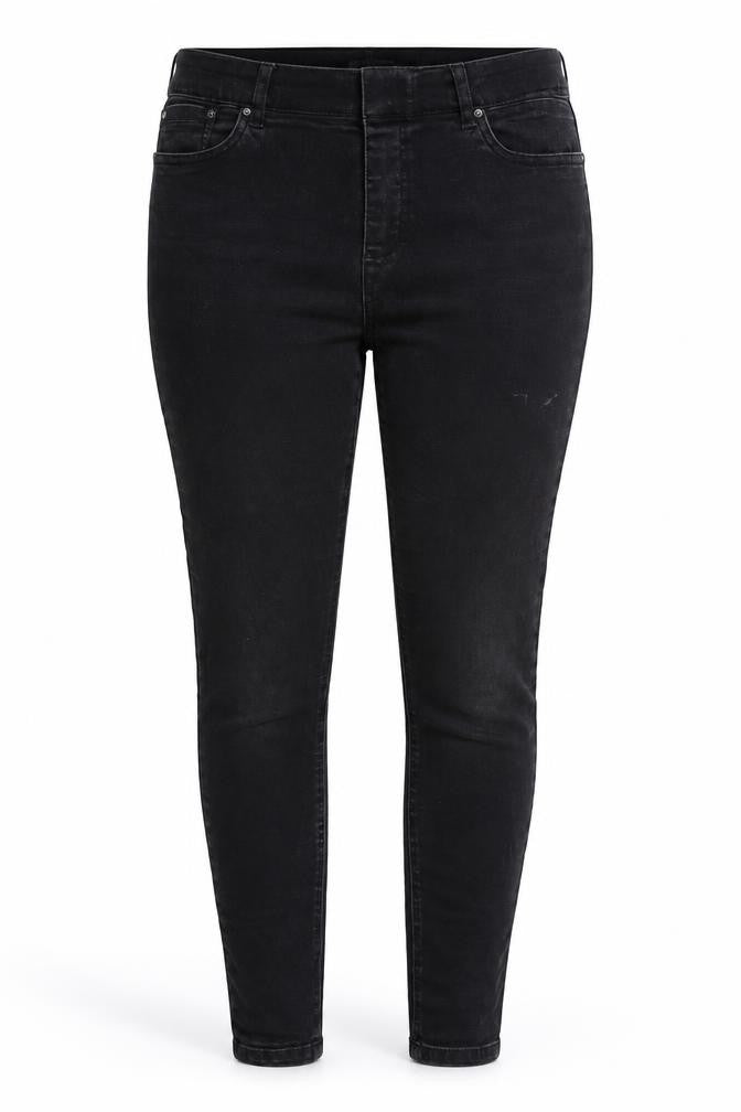 Soon Womens Black Cotton Jegging Jeans Size 12 L30 in Regular