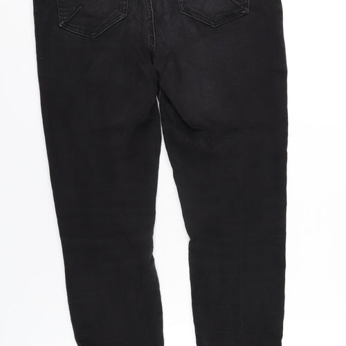 Soon Womens Black Cotton Jegging Jeans Size 12 L30 in Regular