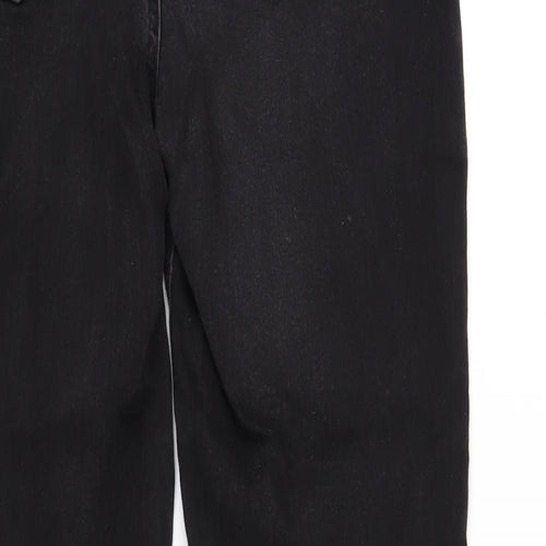Soon Womens Black Cotton Jegging Jeans Size 12 L30 in Regular