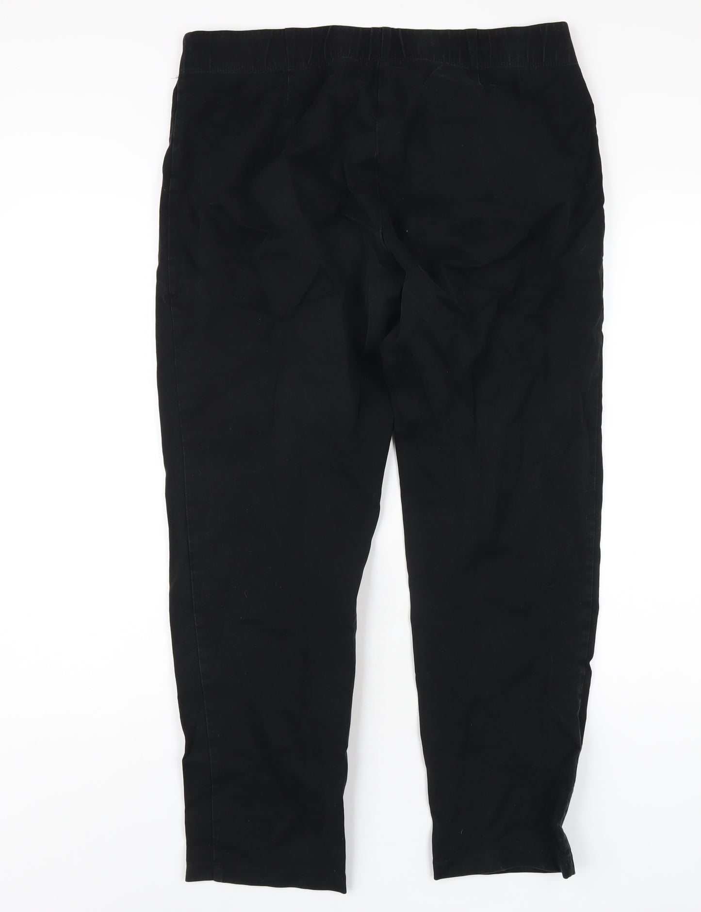 Marks and Spencer Womens Black Cotton Jegging Jeans Size 18 L28 in Regular