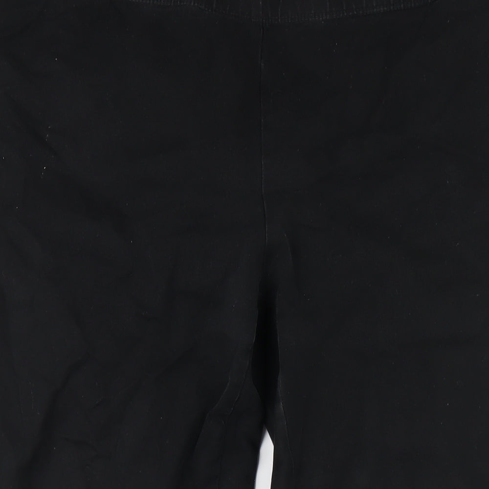 Marks and Spencer Womens Black Cotton Jegging Jeans Size 18 L28 in Regular