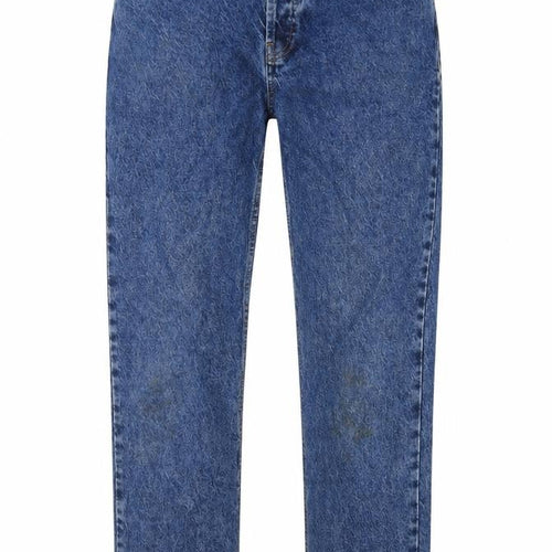 BDG Womens Blue Cotton Straight Jeans Size 32 in L32 in Regular Zip