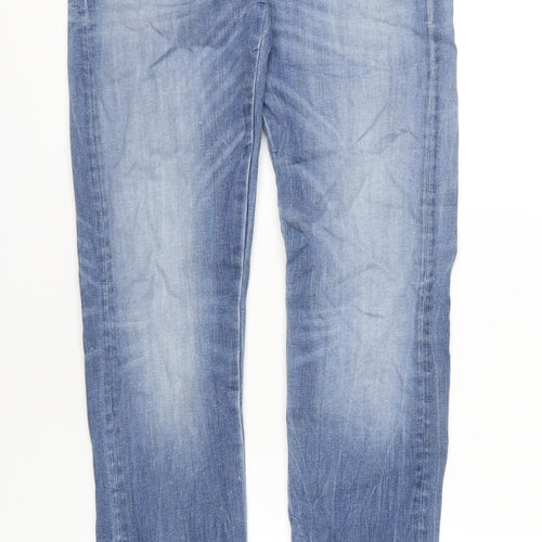 Replay Mens Blue Cotton Skinny Jeans Size 30 in L34 in Regular Zip