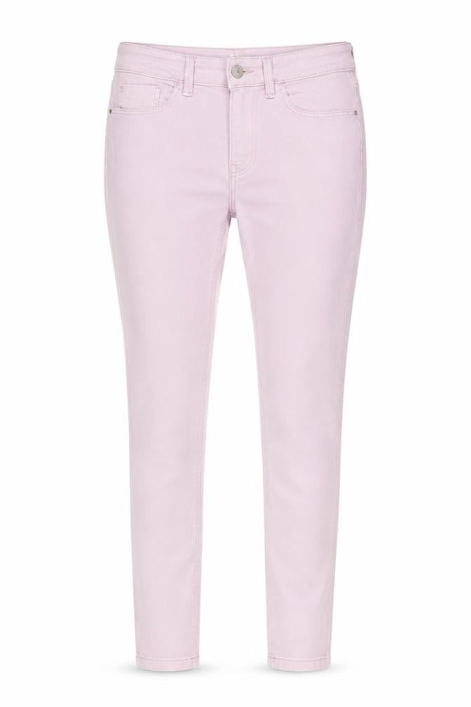 NEXT Womens Pink Cotton Skinny Jeans Size 10 L28 in Regular Zip