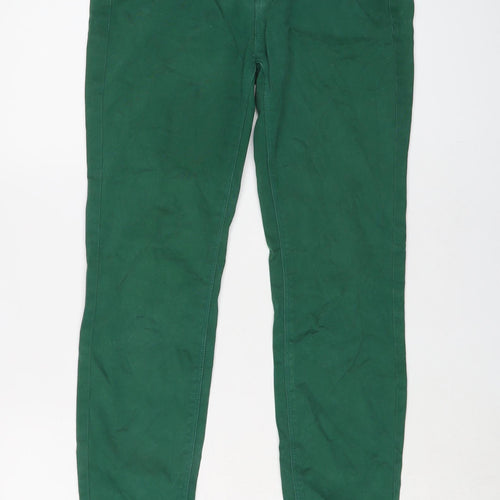 BDG Womens Green Cotton Skinny Jeans Size 30 in L29 in Regular Button