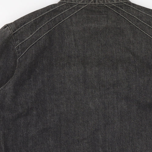 Per Una Womens Blue Jacket Size 14 Zip - Vintage