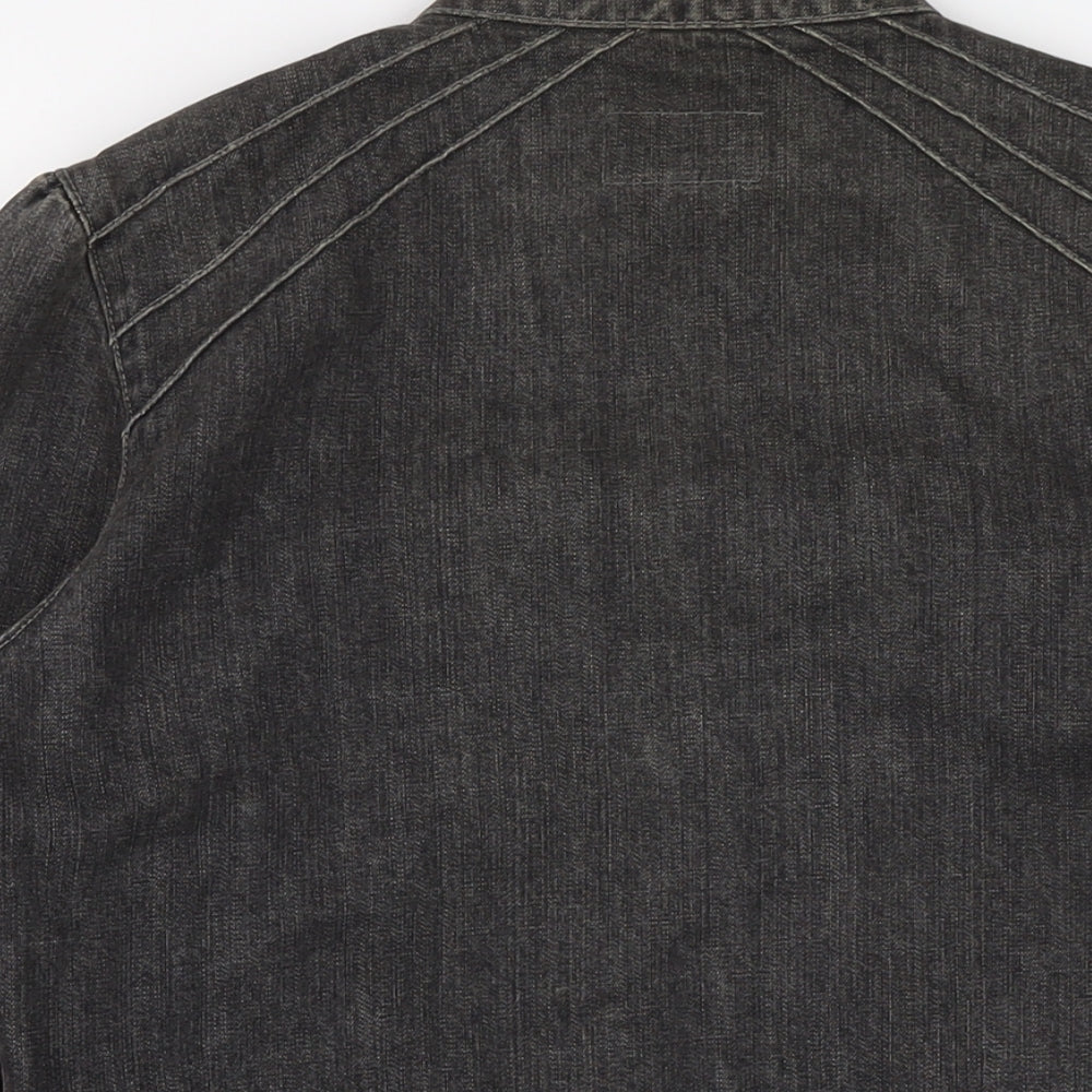 Per Una Womens Blue Jacket Size 14 Zip - Vintage