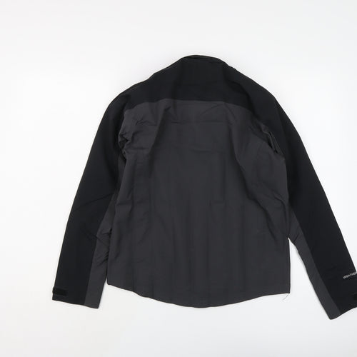 Karrimor Boys Grey Rain Coat Coat Size 13 Years Zip