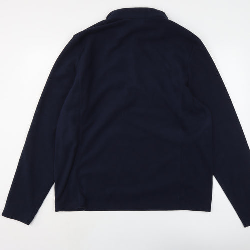TOG24 Mens Blue Polyester Pullover Sweatshirt Size L