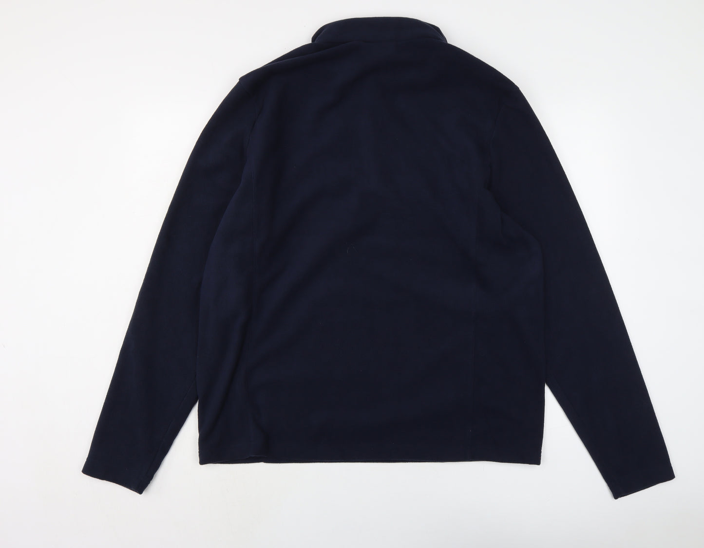 TOG24 Mens Blue Polyester Pullover Sweatshirt Size L