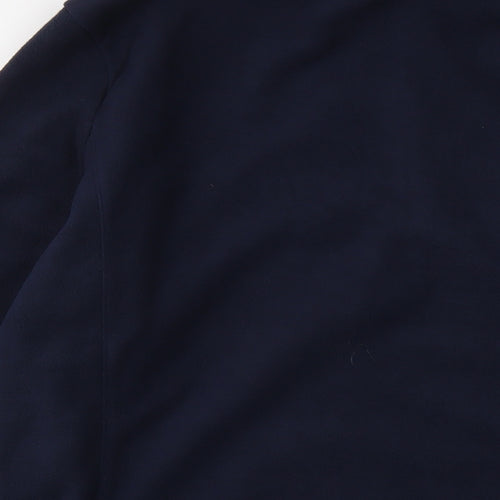 TOG24 Mens Blue Polyester Pullover Sweatshirt Size L