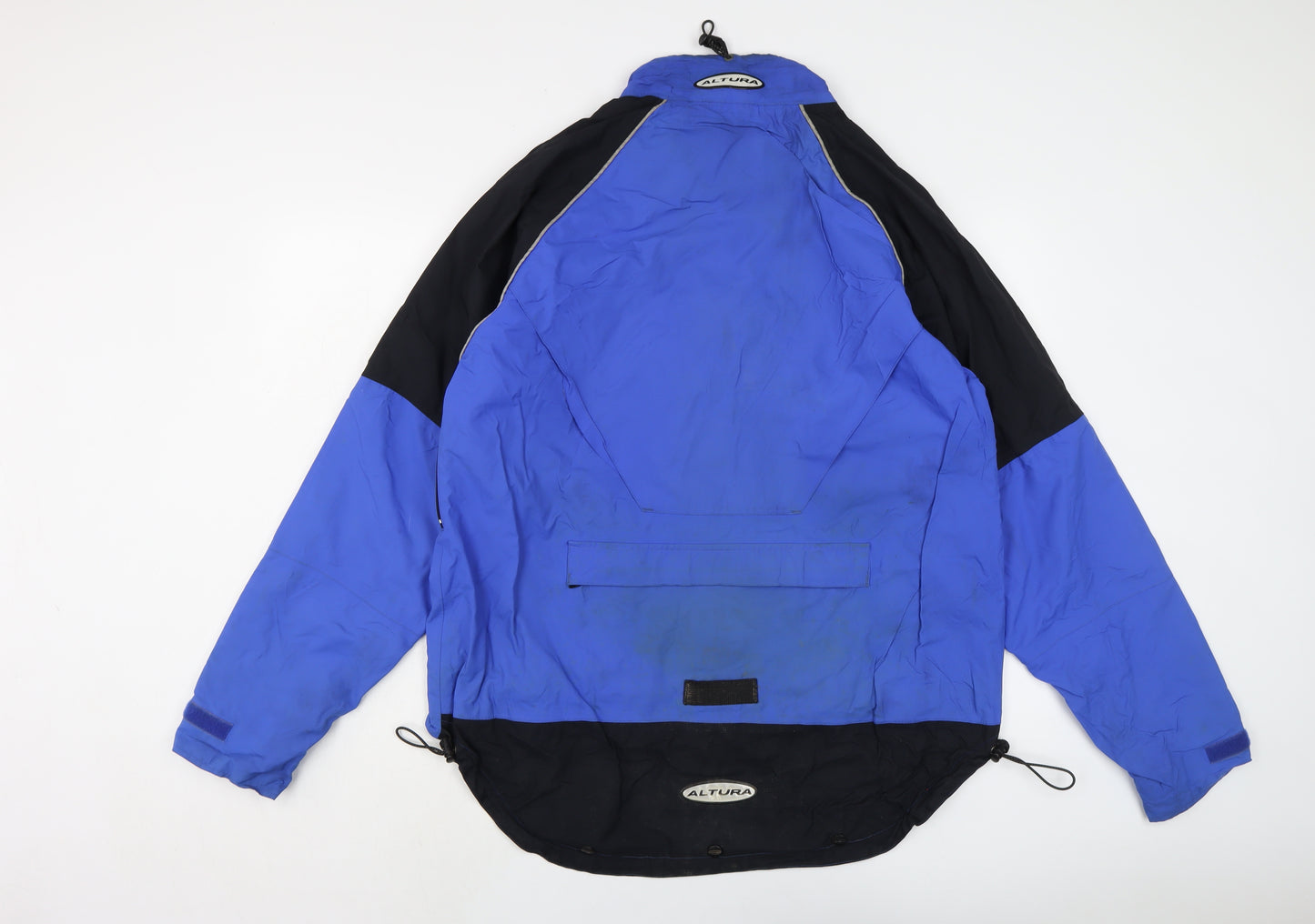 Altura Mens Blue Rain Coat Coat Size XL Zip